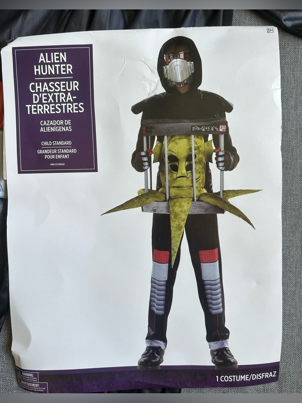 New Kid’s Alien Hunter Halloween Costume